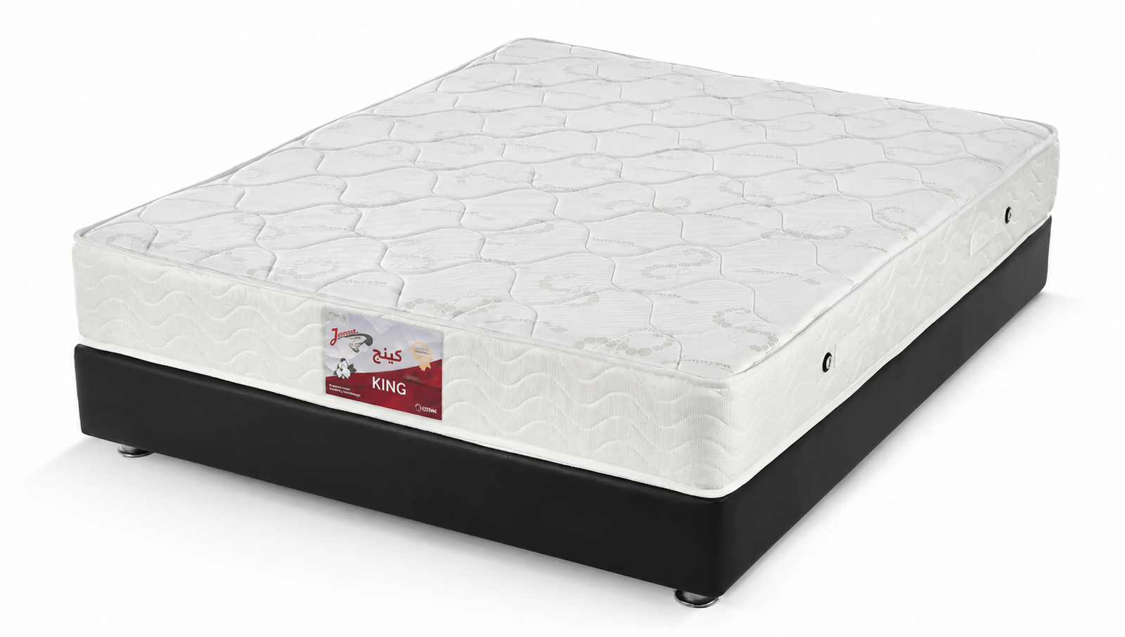 yanssen-king-23cm-connected-spring-mattress.jpg مرتبة يانسن كنج 23 سم | YANSSEN King Connected Spring Mattress - الصورة 1